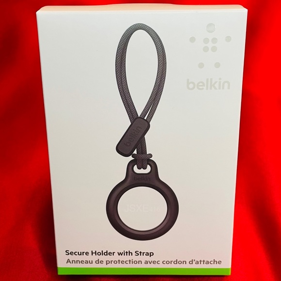 NWT Belkin Secure Holder With Strap - Apple AirTag - Picture 1 of 12